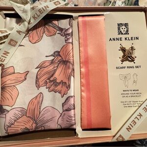 New Anne Klein  Scarf Set